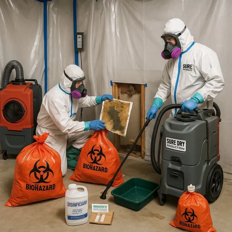 Contaminated Water Handling Protocols process in Sharon Springs, KS